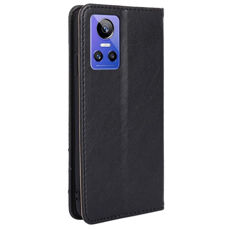 Flip Cover Realme GT Neo 3 Simili Cuir Vintage