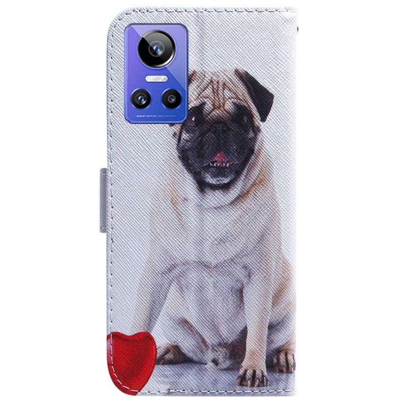 Housse Realme GT Neo 3 Pug à Gant