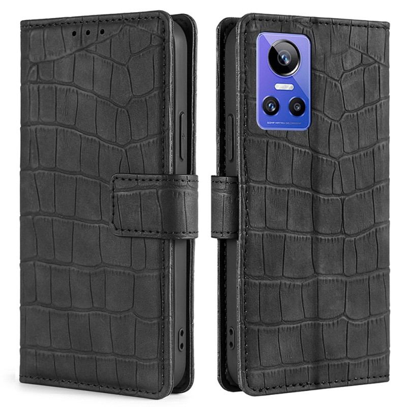 Housse Realme GT Neo 3 Texture Crocodile