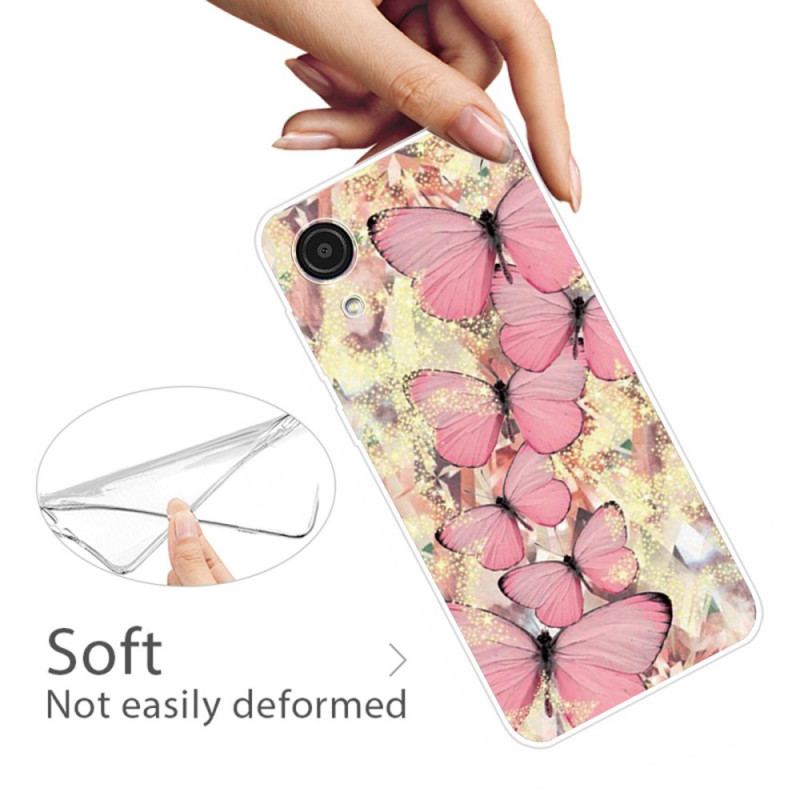 Coque Samsung Galaxy A03 Core Papillons Papillons