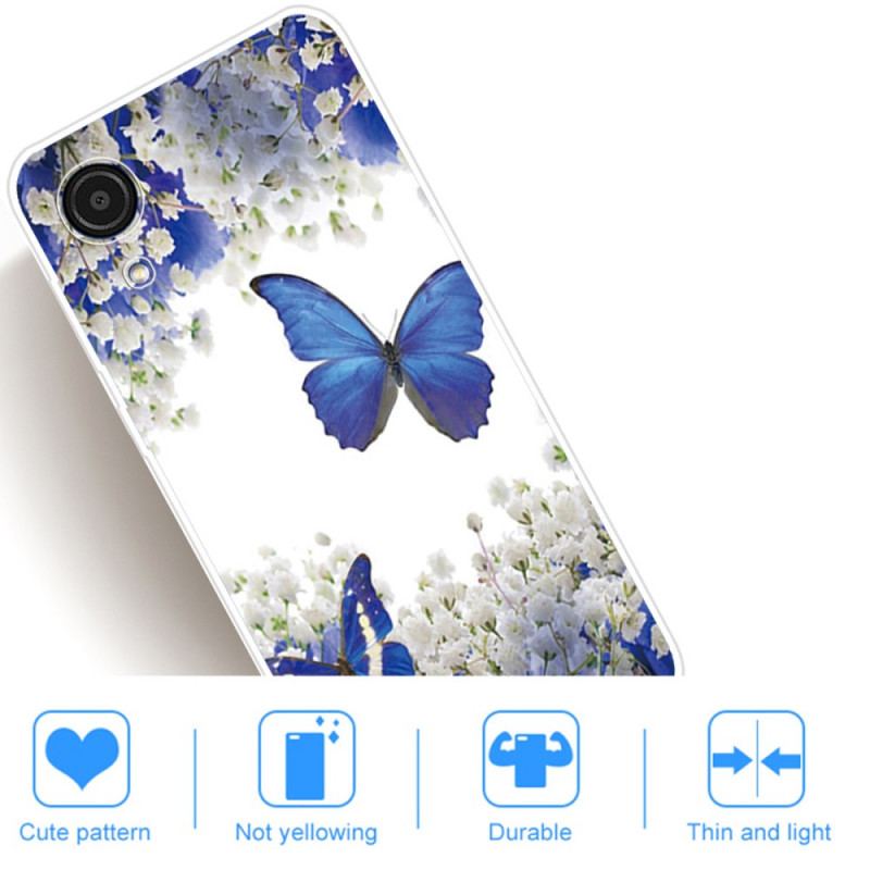 Coque Samsung Galaxy A03 Core Papillons Design