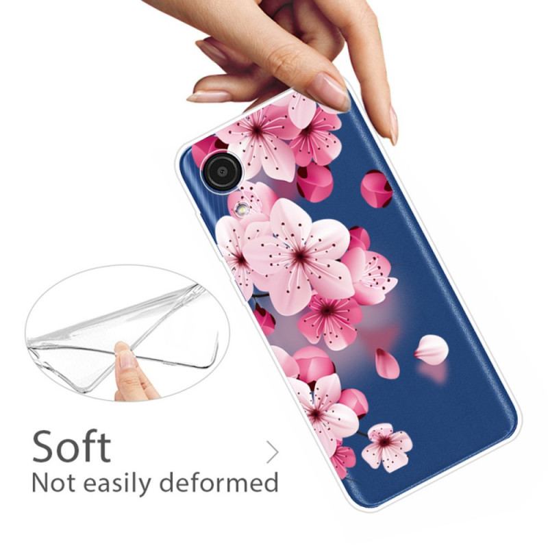 Coque Samsung Galaxy A03 Core Petites Fleurs Roses