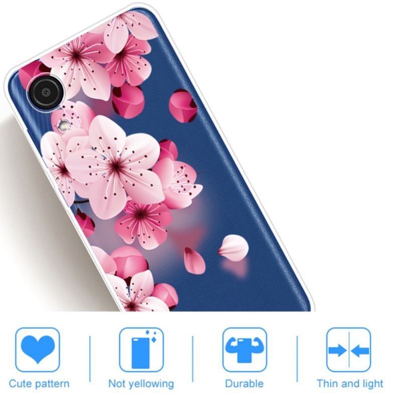 Coque Samsung Galaxy A03 Core Petites Fleurs Roses