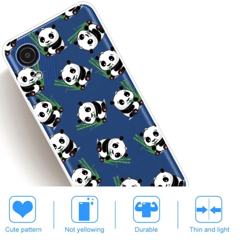 Coque Samsung Galaxy A03 Core Petits Pandas