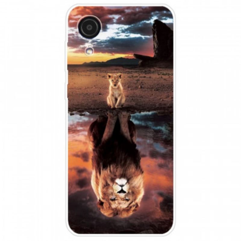 Coque Samsung Galaxy A03 Core Rêve de Lionceau