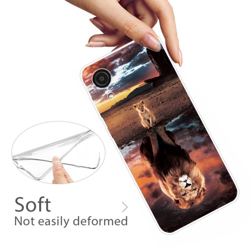 Coque Samsung Galaxy A03 Core Rêve de Lionceau