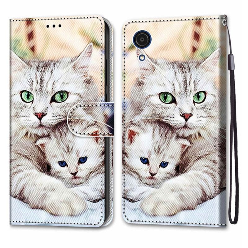 Housse Samsung Galaxy A03 Core Famille de Chats