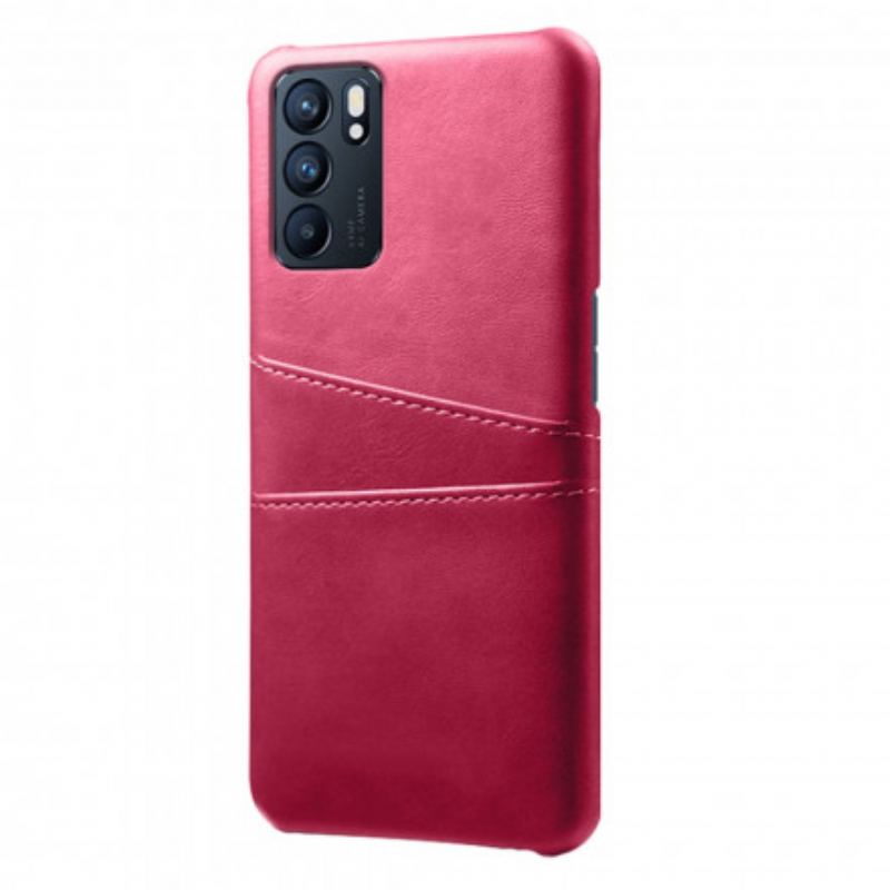 Coque Oppo Reno 6 5G Porte Cartes KSQ