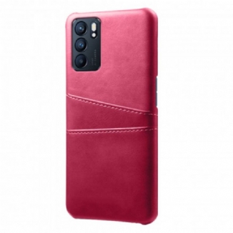 Coque Oppo Reno 6 5G Porte Cartes KSQ