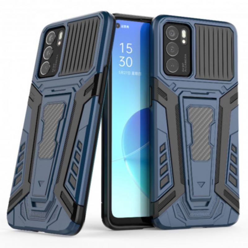 Coque Oppo Reno 6 5G Support Deux Positions Mains Libres