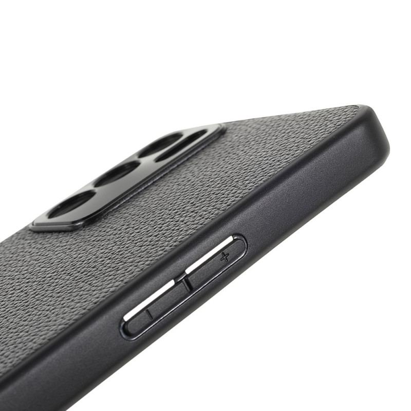 Coque Oppo Reno 6 5G Véritable Cuir Litchi