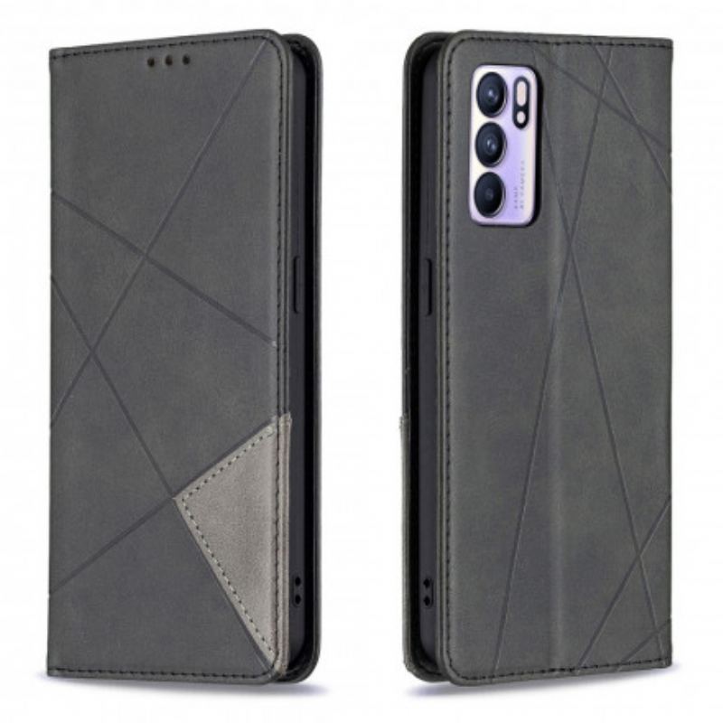 Flip Cover Oppo Reno 6 5G Style Artiste