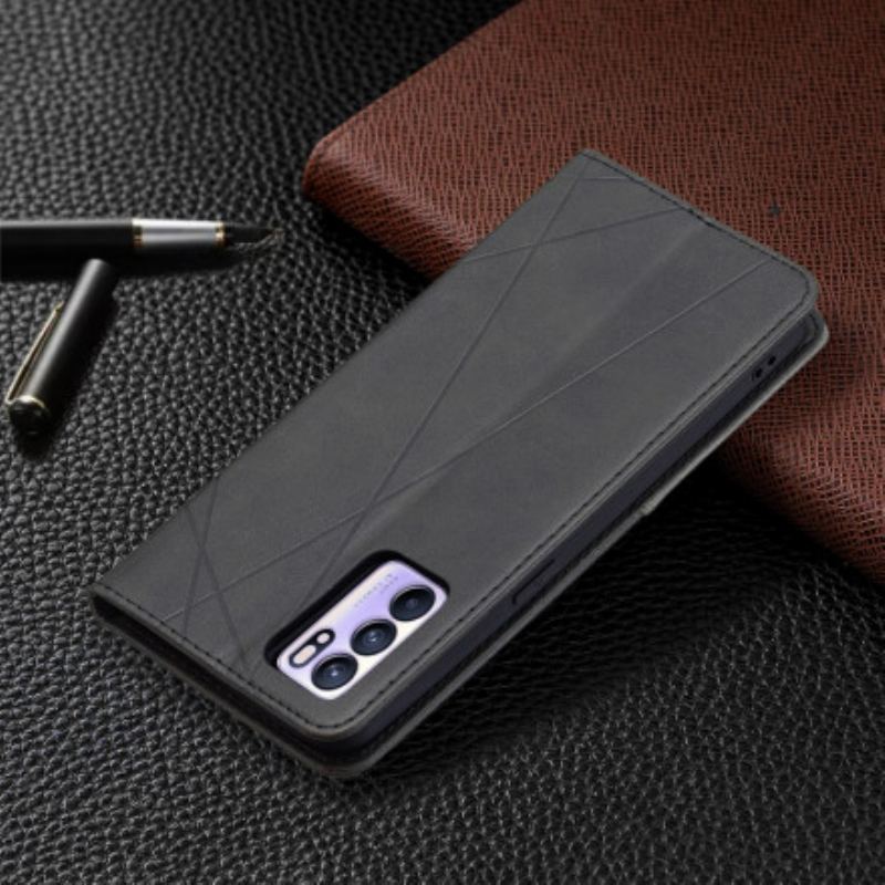 Flip Cover Oppo Reno 6 5G Style Artiste