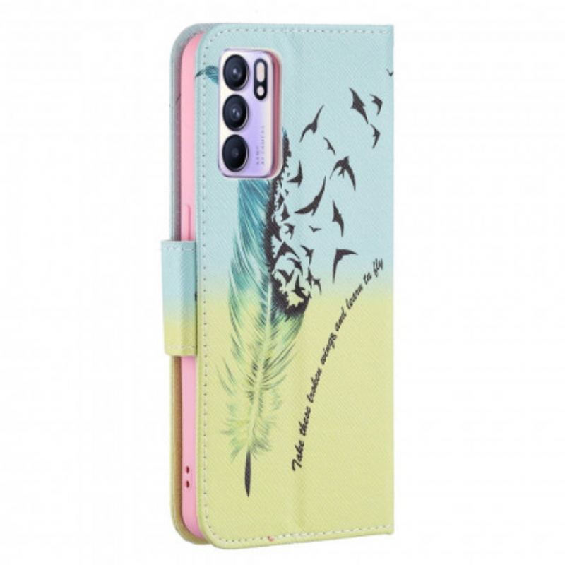 Housse Oppo Reno 6 5G Learn To Fly