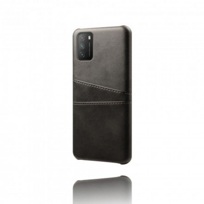 Coque Poco M3 Double Porte Cartes KSQ