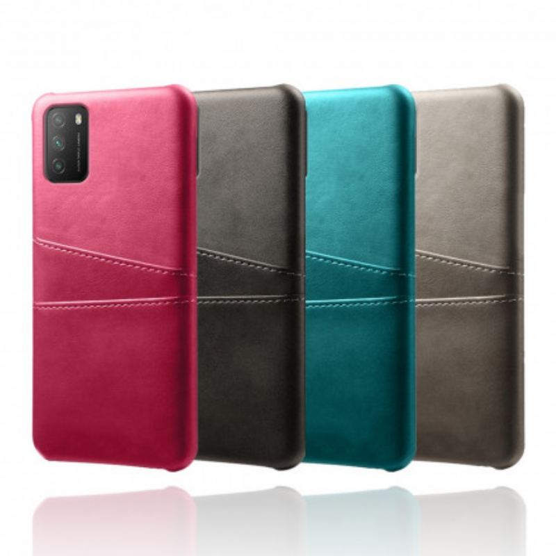 Coque Poco M3 Double Porte Cartes KSQ