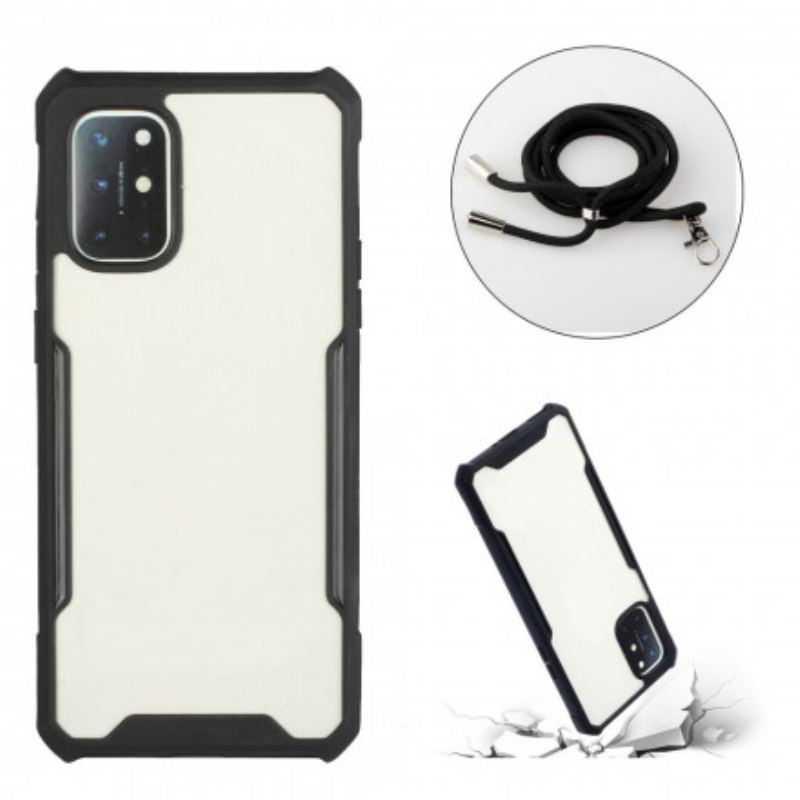 Coque Poco M3 Hybride avec Cordon Coloré