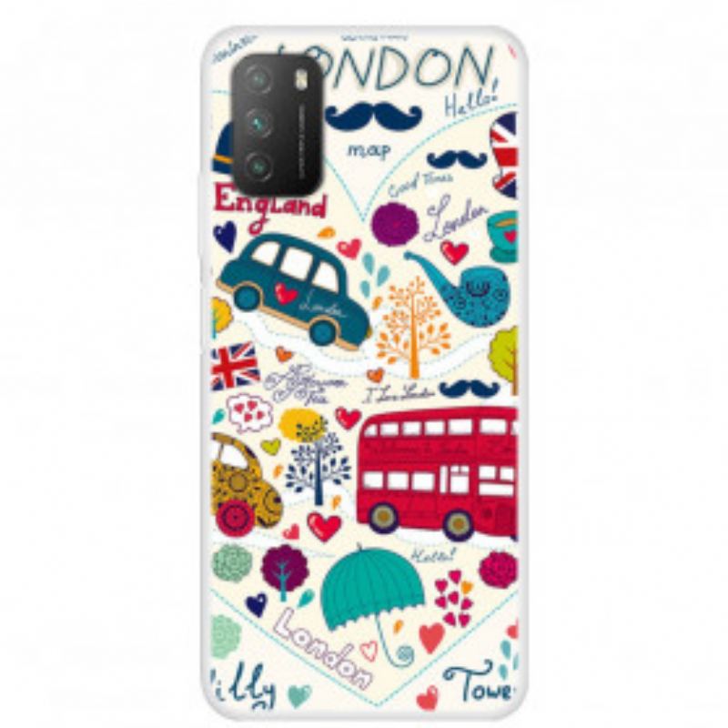 Coque Poco M3 London Life