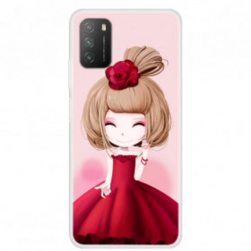 Coque Poco M3 Manga Lady