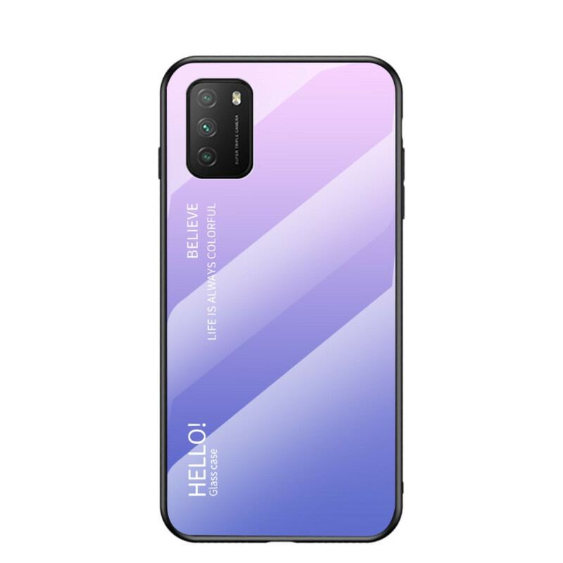 Coque Poco M3 Verre Trempé Hello