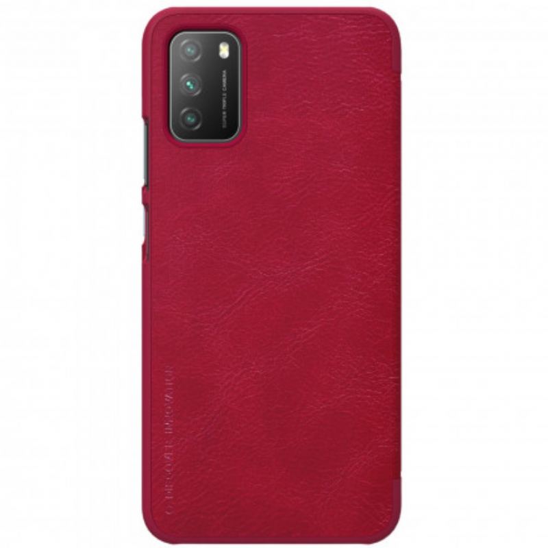 Flip Cover Poco M3 Nillkin Qin Series