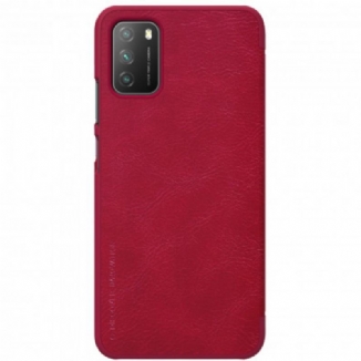 Flip Cover Poco M3 Nillkin Qin Series