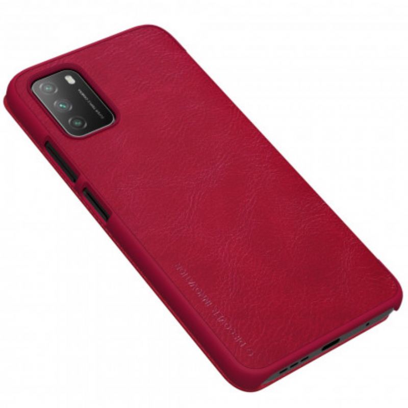 Flip Cover Poco M3 Nillkin Qin Series