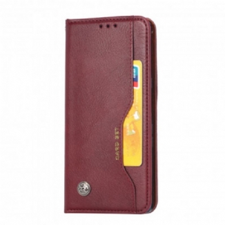 Flip Cover Poco M3 Simili Cuir Porte-Cartes