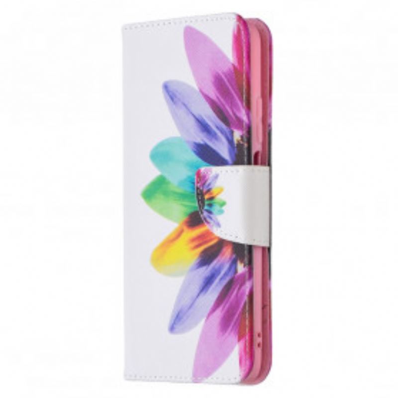 Housse Poco M3 Fleur Aquarelle