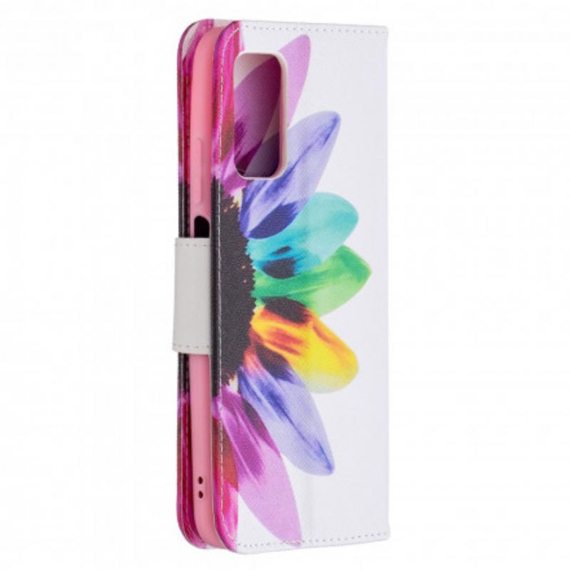 Housse Poco M3 Fleur Aquarelle