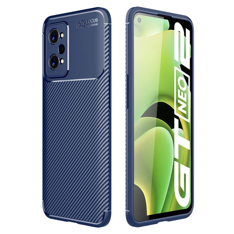 Coque Realme GT2 Pro Fibre Carbone Flexible