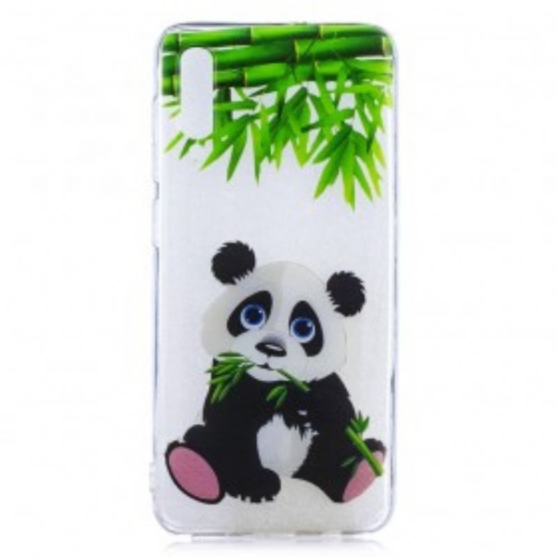 Coque Samsung Galaxy A50 Transparente Panda Eat