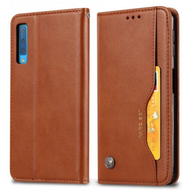 Flip Cover Samsung Galaxy A50 Simili Cuir Porte-Cartes