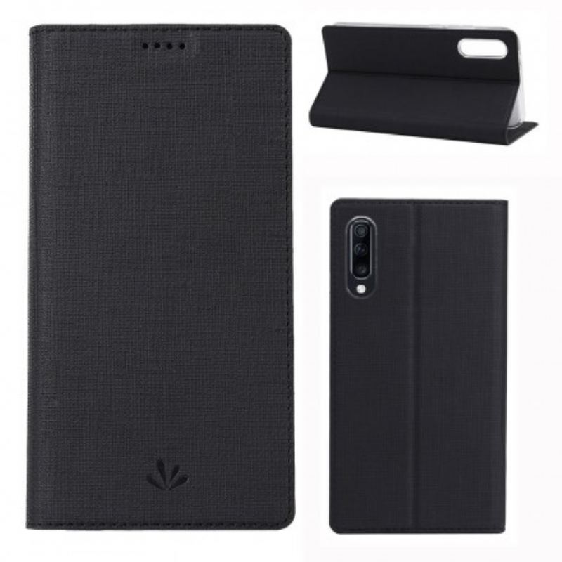 Flip Cover Samsung Galaxy A50 Texturée