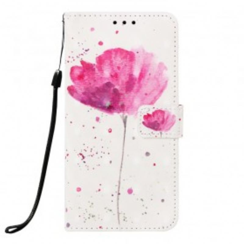 Housse Samsung Galaxy A50 Coquelicot Aquarelle