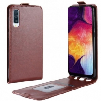 Housse Samsung Galaxy A50 Rabattable Effet Cuir