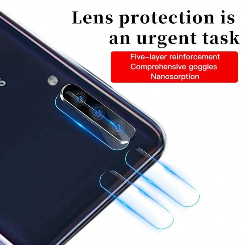 Lentille de Protection en Verre Trempé pour Samsung Galaxy A50