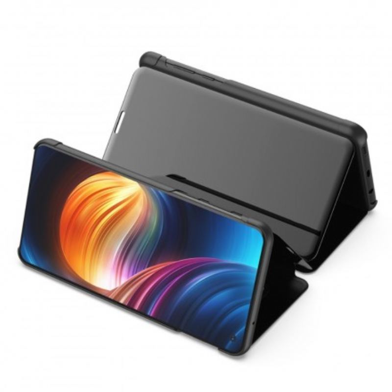 View Cover Samsung Galaxy A50 Miroir et Simili Cuir