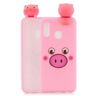 Coque Samsung Galaxy A20e Apollon le Cochon 3D