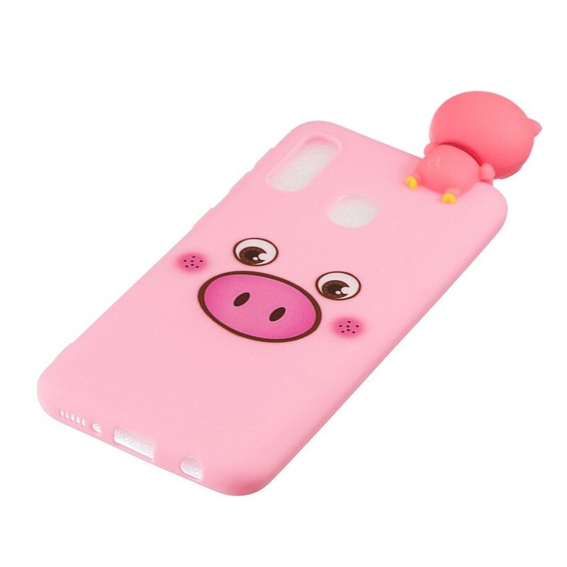 Coque Samsung Galaxy A20e Apollon le Cochon 3D