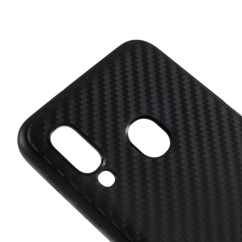 Coque Samsung Galaxy A20e Fibre Carbone