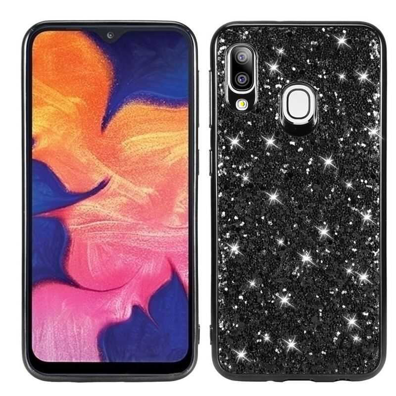 Coque Samsung Galaxy A20e Je Suis Paillettes