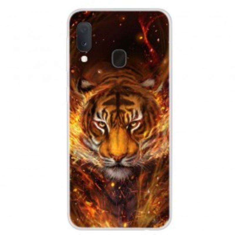 Coque Samsung Galaxy A20e Tigre de Feu