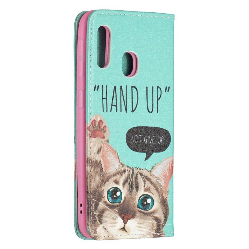 Flip Cover Samsung Galaxy A20e Hand Up