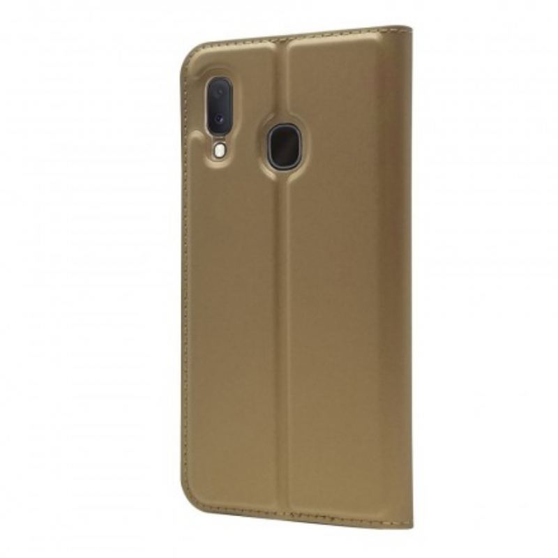 Flip Cover Samsung Galaxy A20e Skin Pro DUX DUCIS