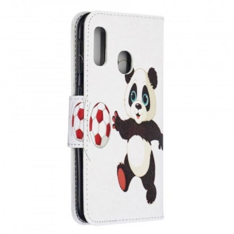 Housse Samsung Galaxy A20e Panda Foot