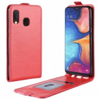 Housse Samsung Galaxy A20e Rabattable Effet Cuir