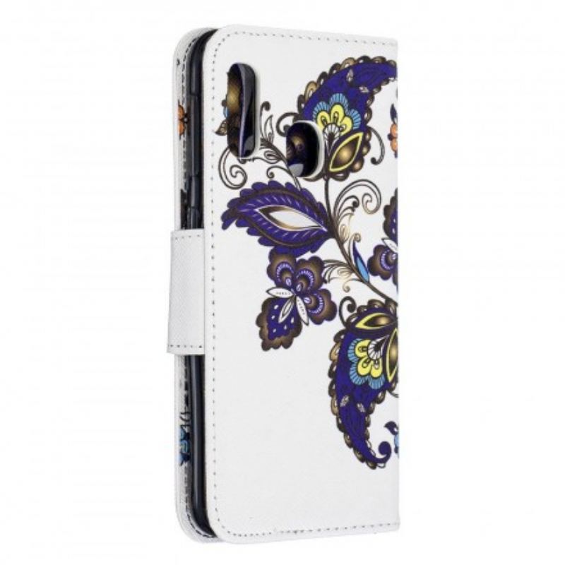 Housse Samsung Galaxy A20e Tattoo Papillon