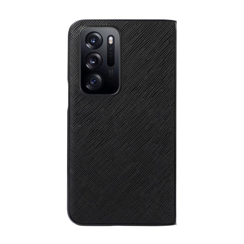 Coque Oppo Find N Cuir Véritable Texturé