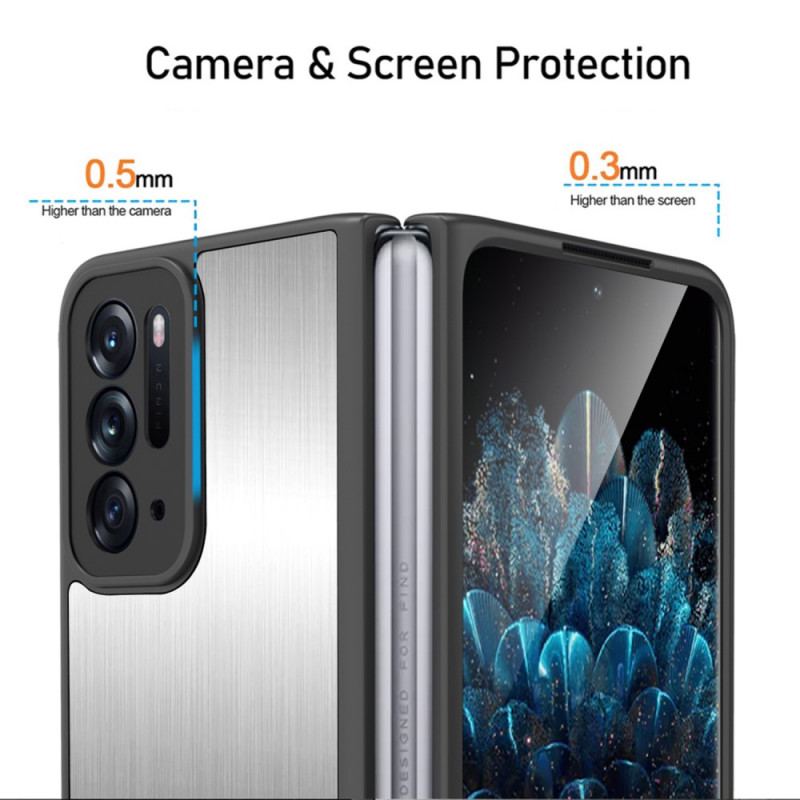 Coque Oppo Find N Stainless avec Protecteur Écran